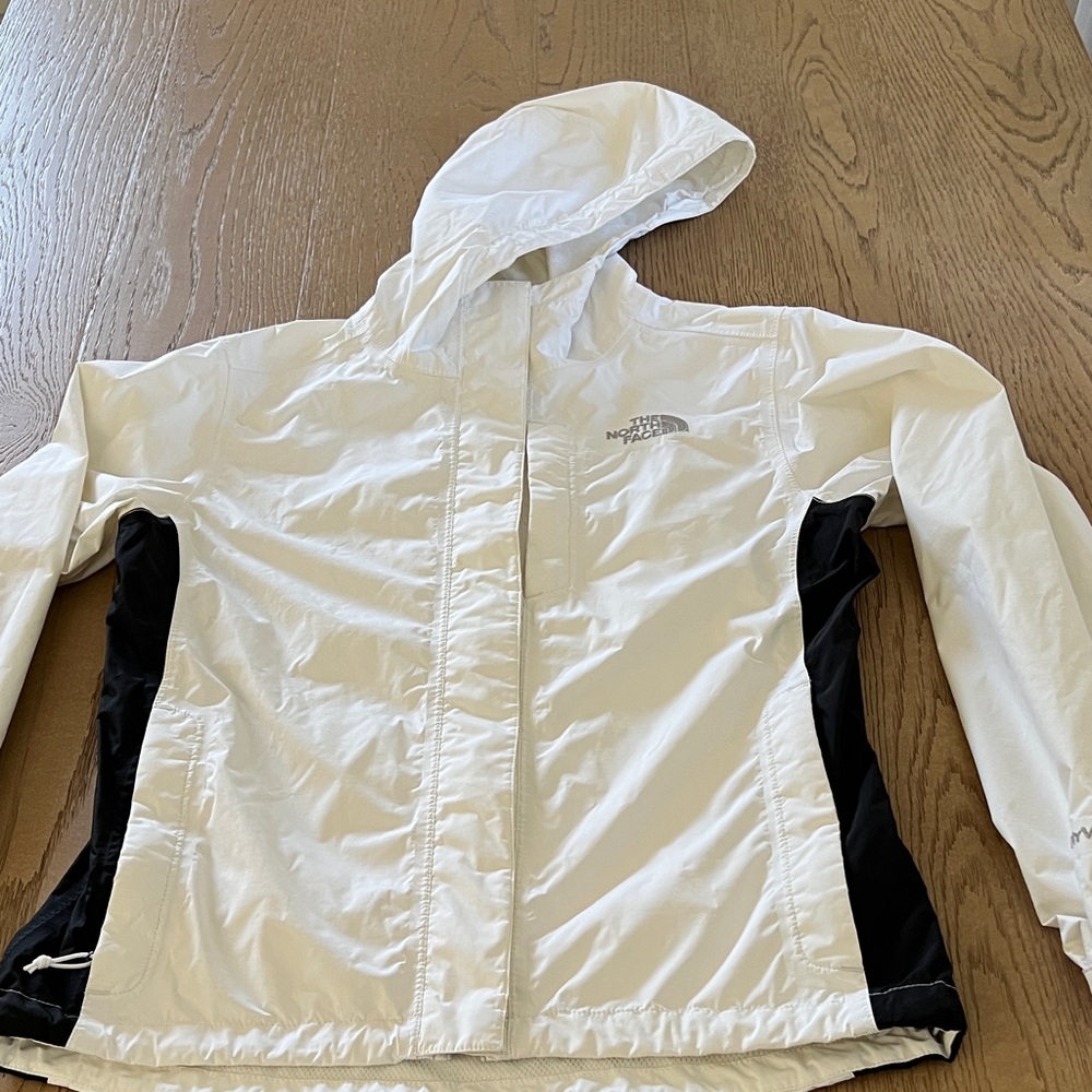 The North Face Rain Jacket with Black Side Panels